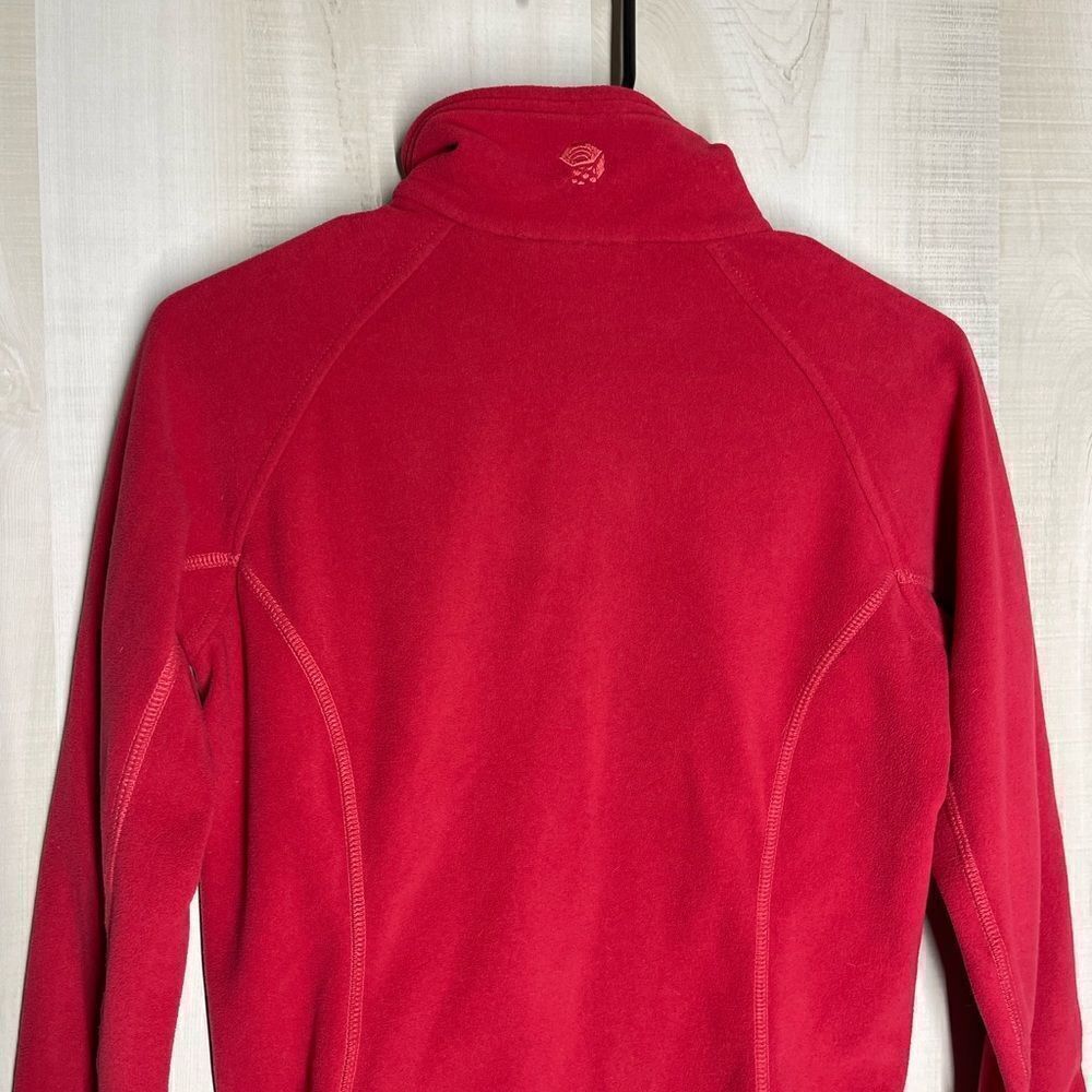 Mountain Hard Wear red fleece pullover, size small - Picture 11 of 12